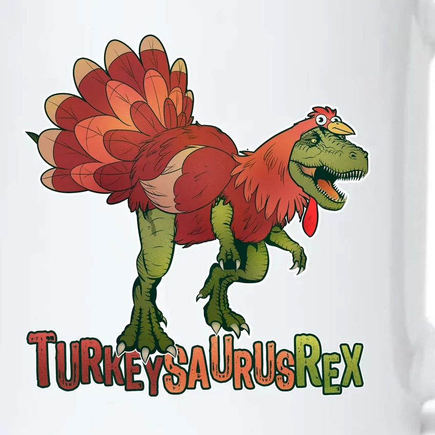 Turkeysaurus Rex Costume Black Color Changing Mug