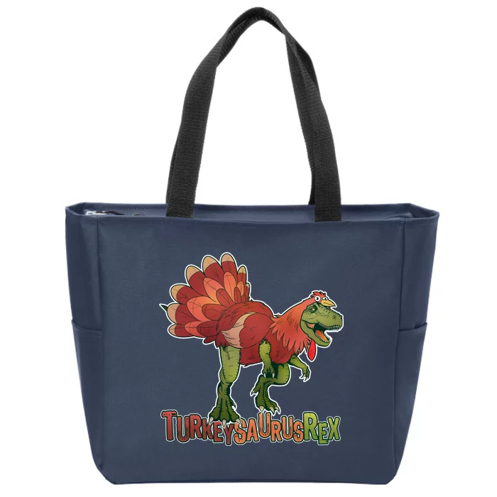 Turkeysaurus Rex Costume Zip Tote Bag