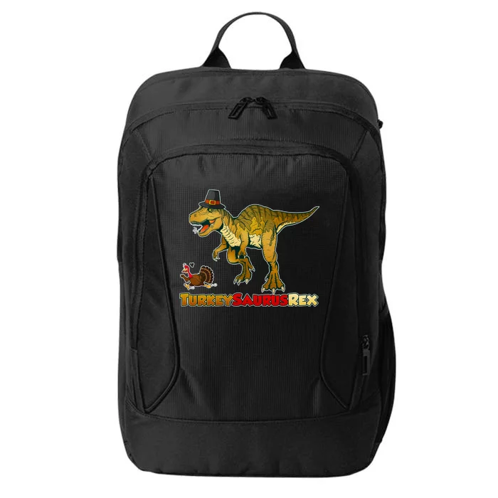 Turkeysaurus Rex T-Rex Thanksgiving City Backpack