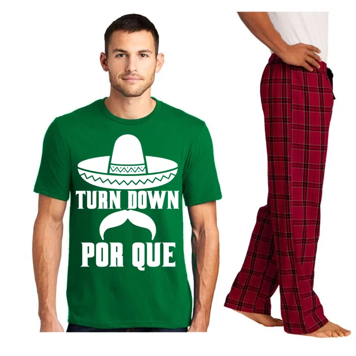 Turn Down Por Que Funny Cinco De Mayo Pajama Set