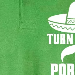 Turn Down Por Que Funny Cinco De Mayo Softstyle Adult Sport Polo