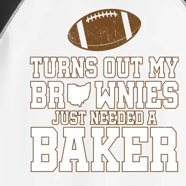 Turns Out My Brownies Just Needed A Baker Toddler Fine Jersey T-Shirt