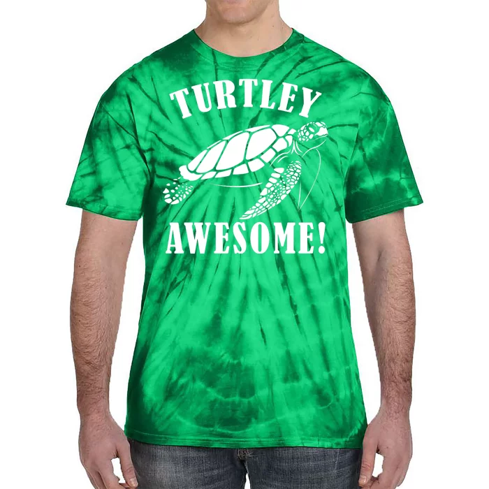 Turtley Awesome Tie-Dye T-Shirt