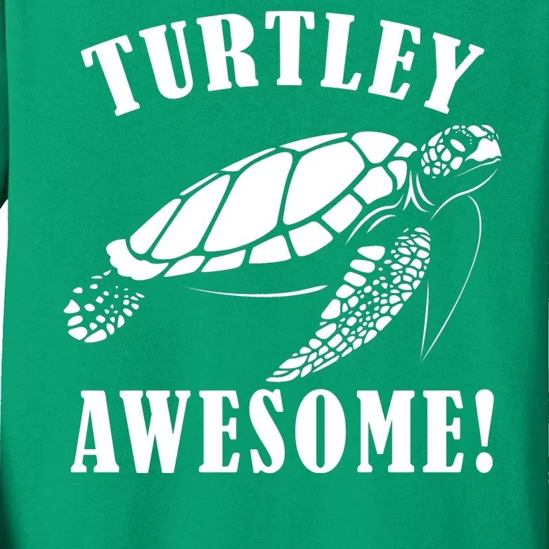 Turtley Awesome Kids Long Sleeve Shirt