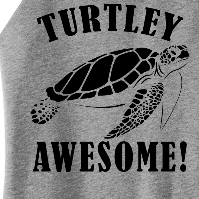 Turtley Awesome Women’s Perfect Tri Rocker Tank