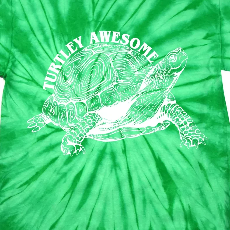 Turtley Awesome Cute Funny Turtle Meme Tie-Dye T-Shirt