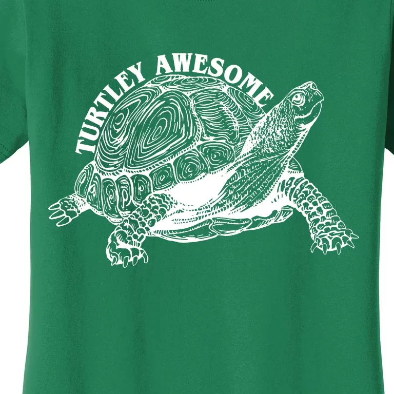 Turtley Awesome Cute Funny Turtle Meme Women's T-Shirt