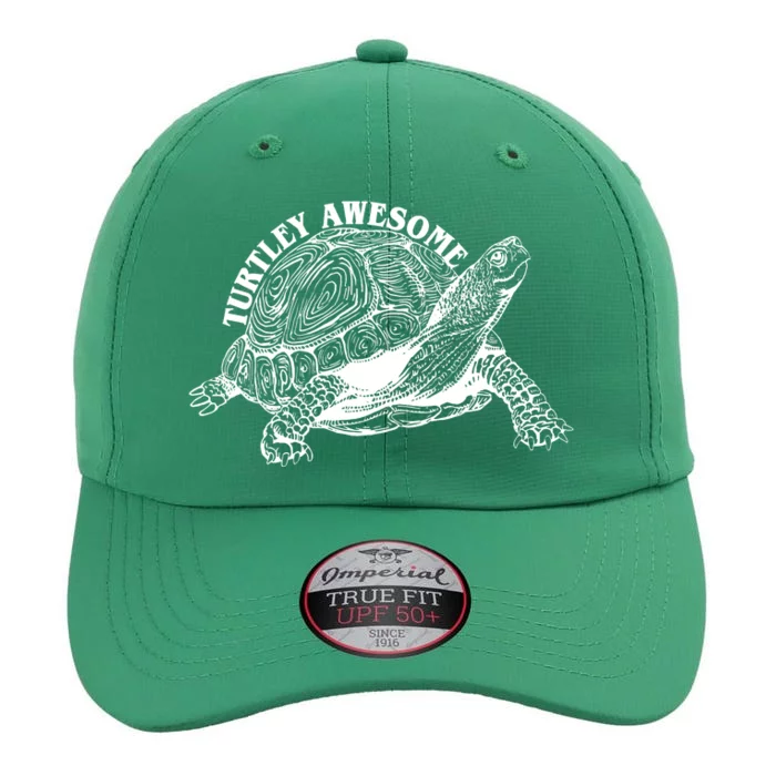 Turtley Awesome Cute Funny Turtle Meme The Original Performance Cap