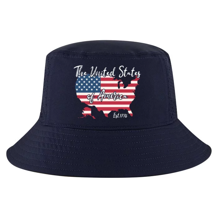 The United States Of America 1776 Cool Comfort Performance Bucket Hat