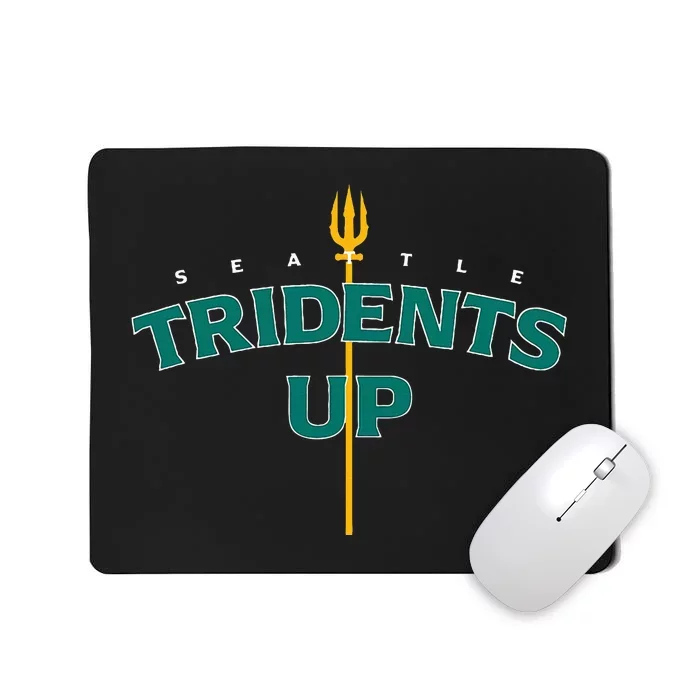 Tridents Up Seattle Baseball Mousepad