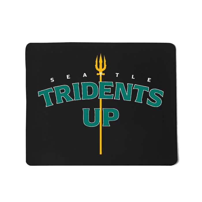 Tridents Up Seattle Baseball Mousepad