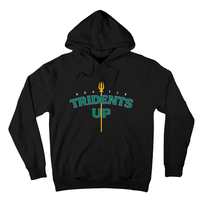 Tridents Up Seattle Baseball Tall Hoodie