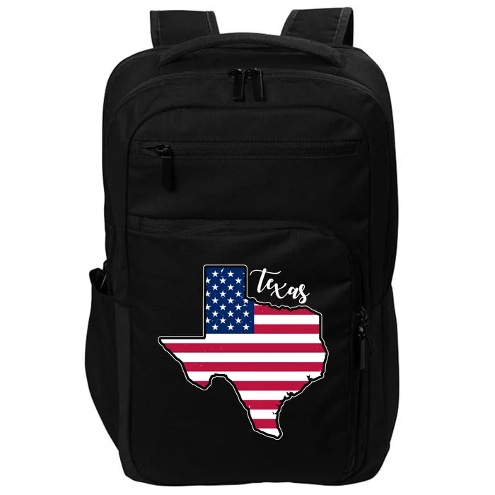 Texas United States Map Impact Tech Backpack