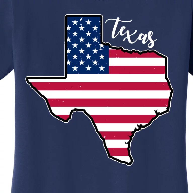 Texas United States Map Women's T-Shirt