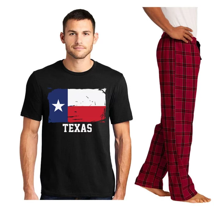 Texas United States Vintage Distressed Flag Pajama Set