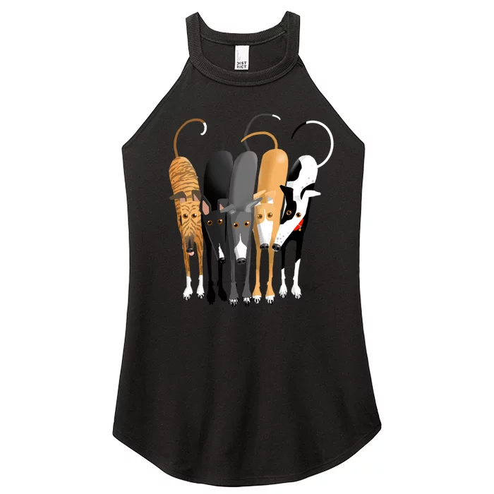 Tails Up! Women’s Perfect Tri Rocker Tank