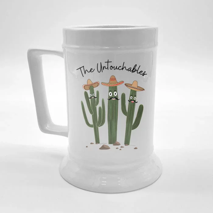 The Untouchables Front & Back Beer Stein