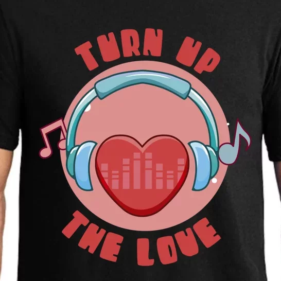 Turn Up The Love Valentine's Day Gift Pajama Set