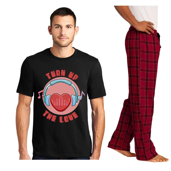 Turn Up The Love Valentine's Day Gift Pajama Set