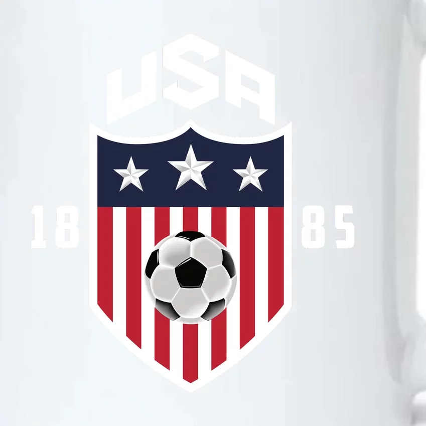 USA Soccer Team 1885 American US Soccer Team Fan Black Color Changing Mug