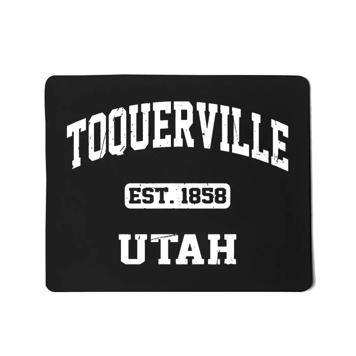 Toquerville Utah Ut Vintage State Athletic Style Mousepad