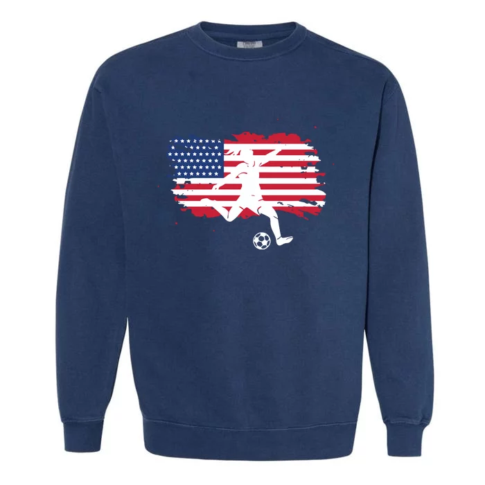 Team US United States Women’s National Scooer Team Garment-Dyed Sweatshirt