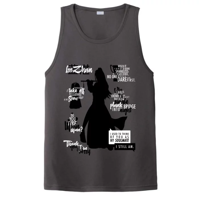 The Untamed Wei Wuxian Quotes Performance Tank