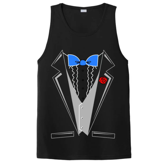 Tuxedo Suit Bachelor Party Performance Tank