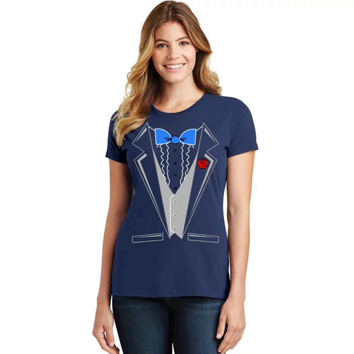 Tuxedo Suit Bachelor Party Women's T-Shirt