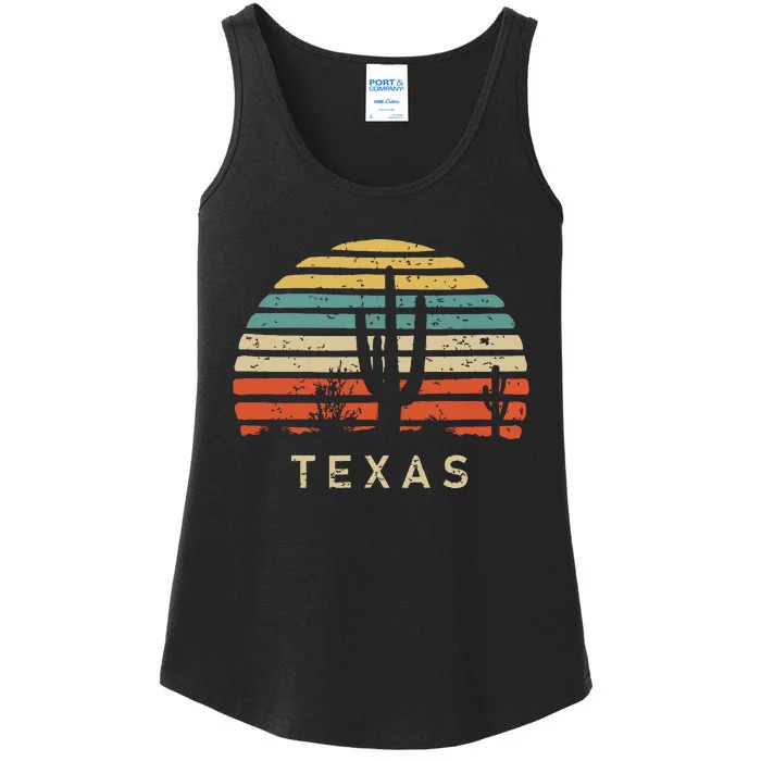 Texas Vintage 1980s Style Desert Ladies Essential Tank