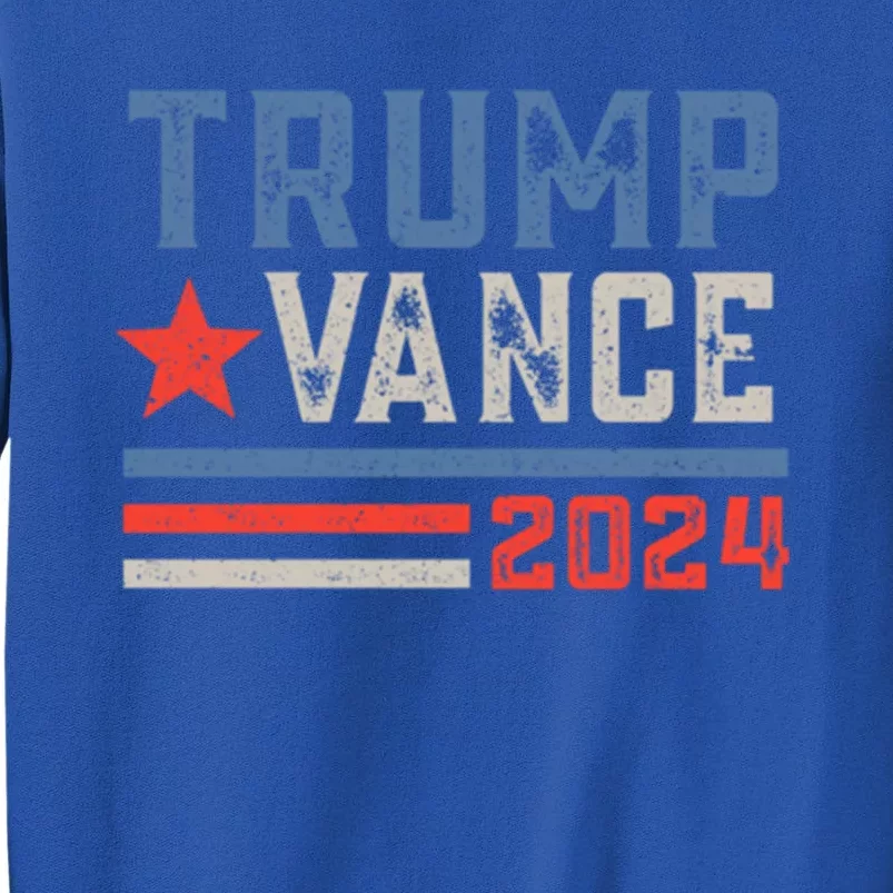 Trump Vance 2024 American Flag Vote Trump 45 47 Gift Sweatshirt