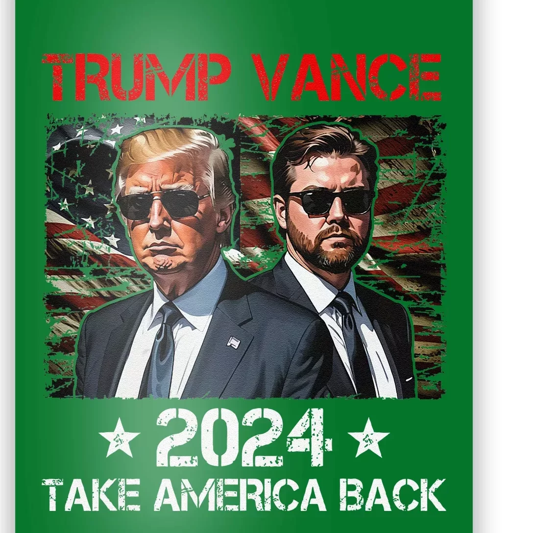 Trump Vance 2024 Donald Trump J.D. Vance Take America Back Poster