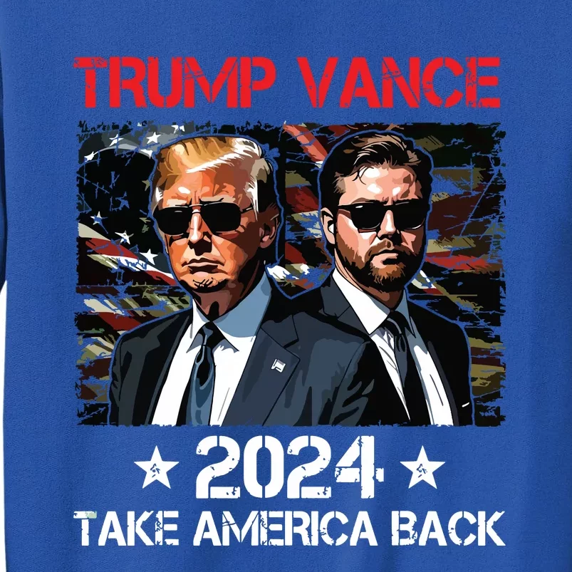 Trump Vance 2024 Donald Trump Jd Vance Take America Back Sweatshirt