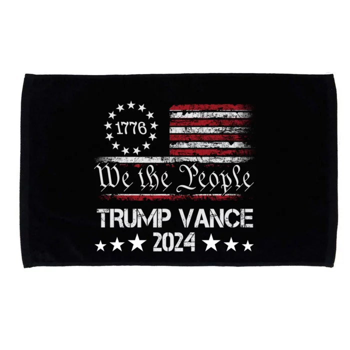 Trump Vance 2024 President Trump Supporter Reelection Microfiber Hand Towel