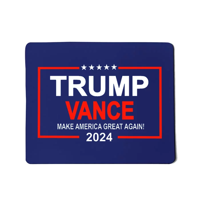 Trump Vance 24 Make America Great Again Usa Election Mousepad