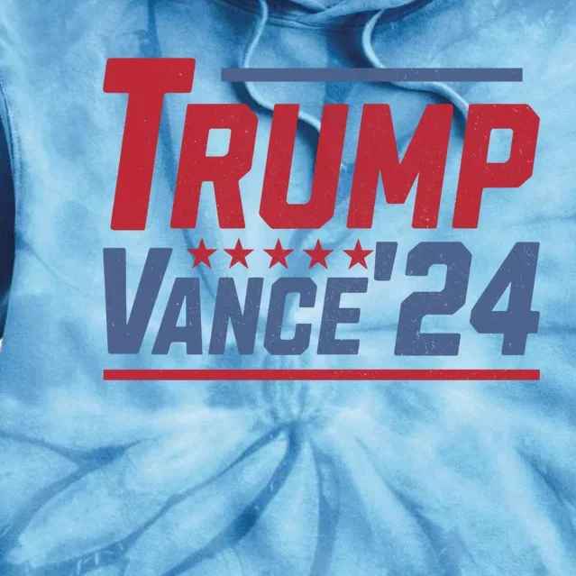 Trump Vance 2024 Donald Trump Funny Gifts Take America Back Tie Dye Hoodie