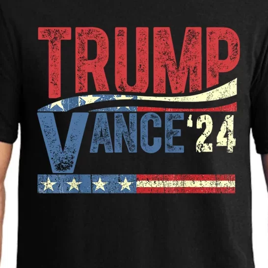 Trump Vance 2024 Donald Trump 24 Vance For President 2024 Gift Pajama Set