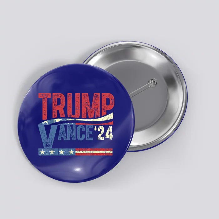 Trump Vance 2024 Donald Trump 24 Vance For President 2024 Gift Button