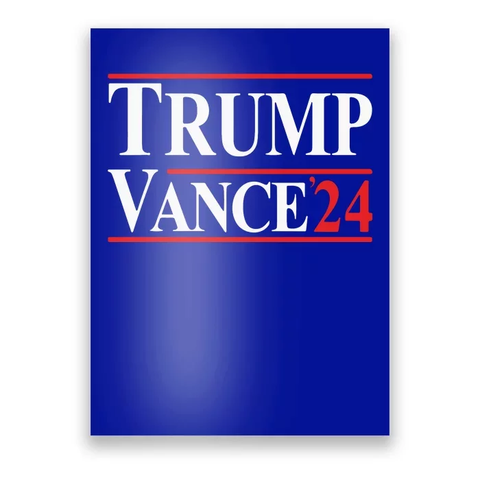 Trump Vance 24 Poster