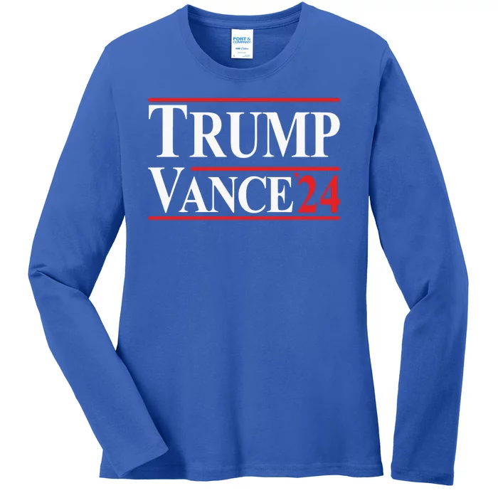 Trump Vance 24 Ladies Long Sleeve Shirt