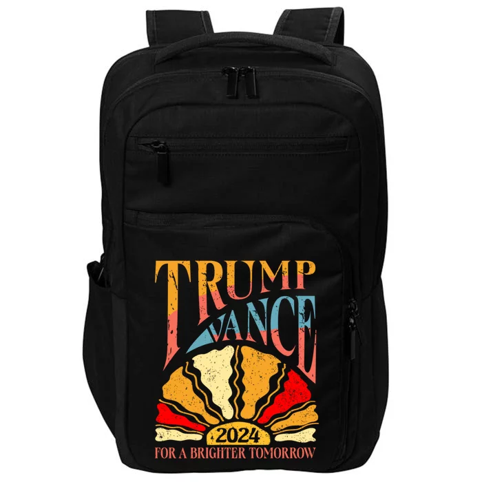 Trump Vance 2024 President Vote For A Brighter Tomorrow Impact Tech Backpack