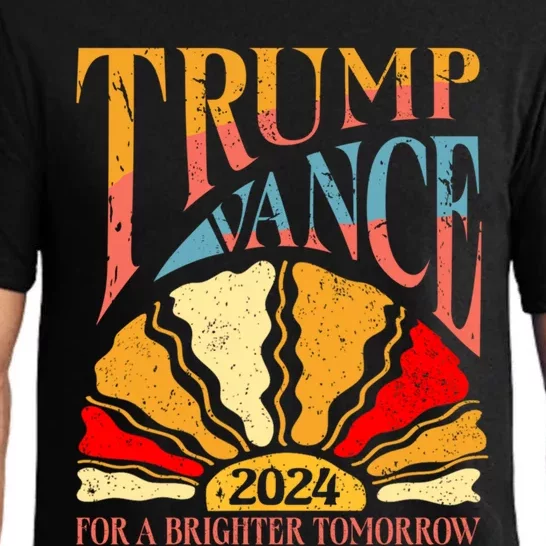 Trump Vance 2024 President Vote For A Brighter Tomorrow Pajama Set