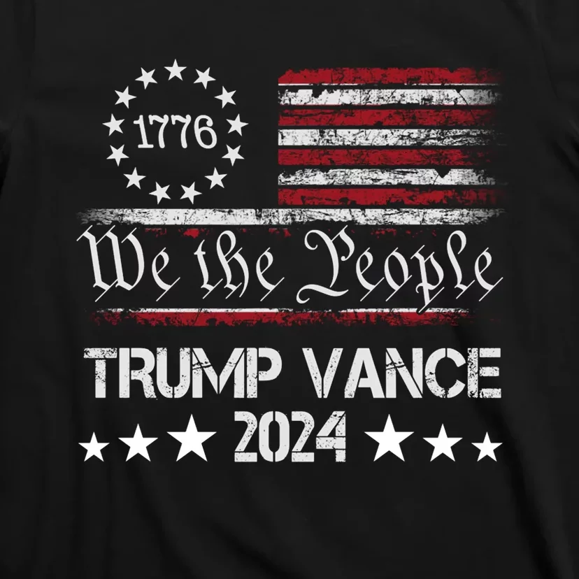 Trump Vance 2024 President Trump Supporter Reelection T-Shirt