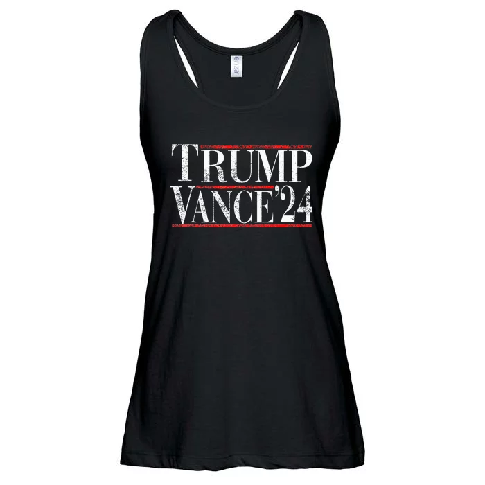 Trump Vance 24 Vintage Retro 2024 Ladies Essential Flowy Tank