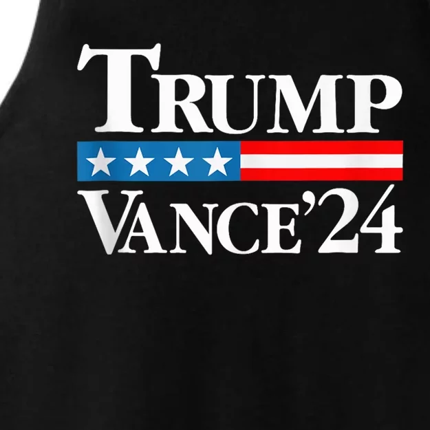 Trump Vance 2024 For President Vp Usa Election Patriotic Ladies Tri-Blend Wicking Tank