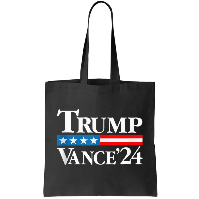 Trump Vance 2024 For President Vp Usa Election Patriotic Tote Bag