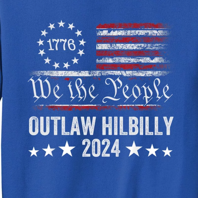 Trump Vance 2024 Donald Trump J D Vance Outlaw Hillbilly Gift Sweatshirt