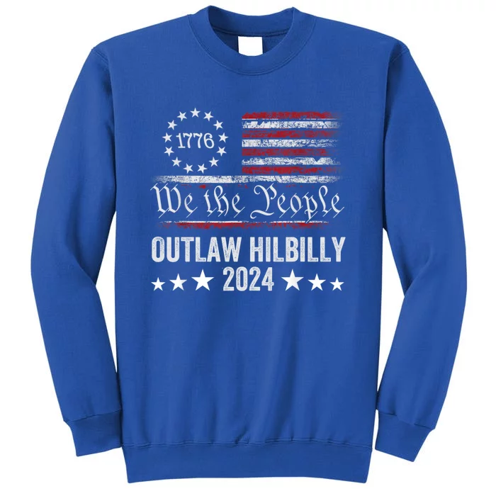 Trump Vance 2024 Donald Trump J D Vance Outlaw Hillbilly Gift Sweatshirt