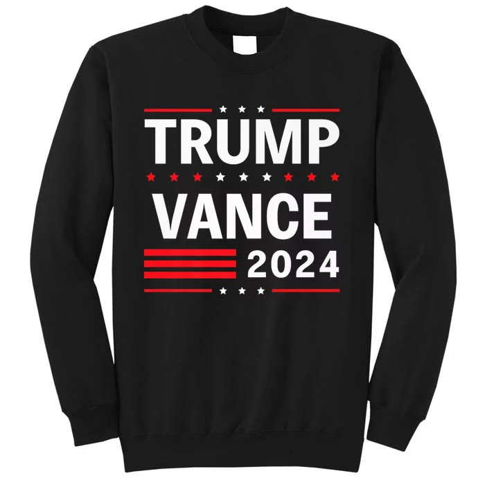 Trump Vance 2024 Vice President America Flag Usa Vote Sweatshirt