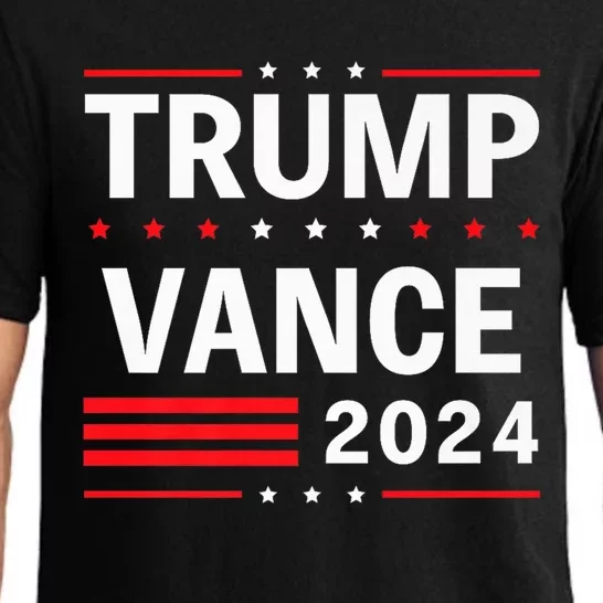 Trump Vance 2024 Vice President America Flag Usa Vote Pajama Set